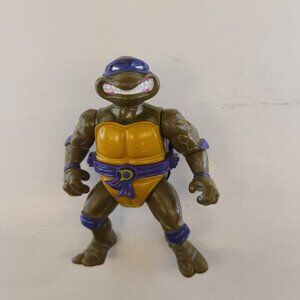 Vintage 1990 TMNT Donatello Action Figure - Mirage Studios - Playmates Toys